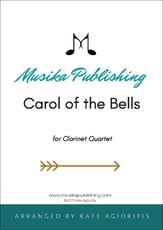Carol of the Bells - Clarinet Quartet P.O.D. cover